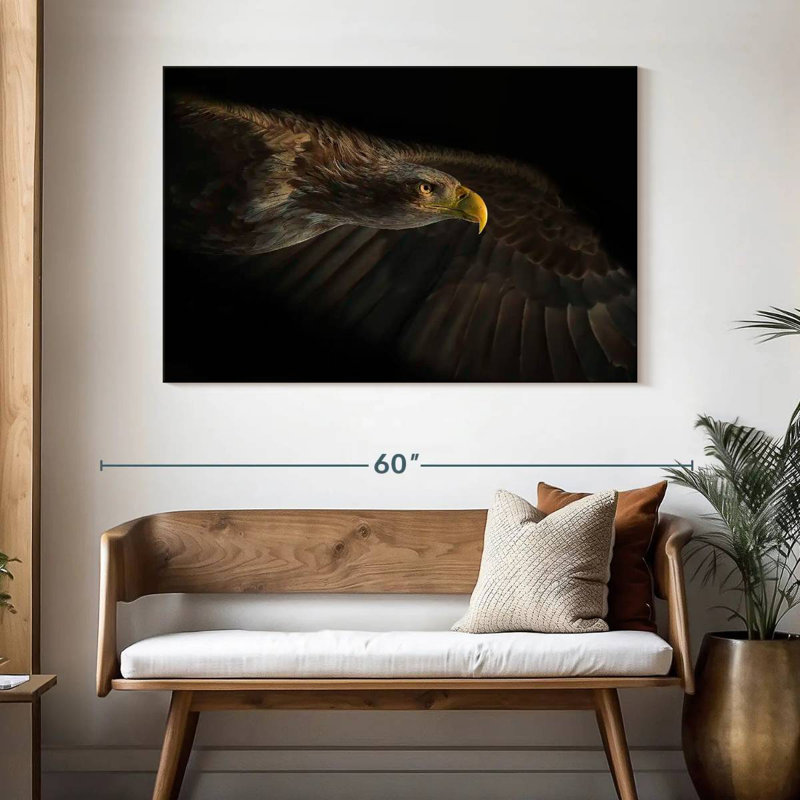 Eager Eagle, 32" H x 48" W