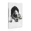 Bulldog, dessin sur toile par Cartissi-1246385421