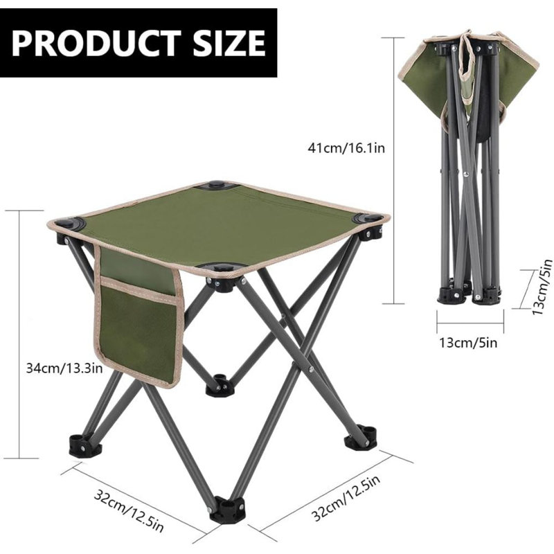 Capitani Folding Camping Stool