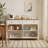 55.1" W Sideboard with 3 Drawers, 4 Doors and Adjustable Shelves-603831957