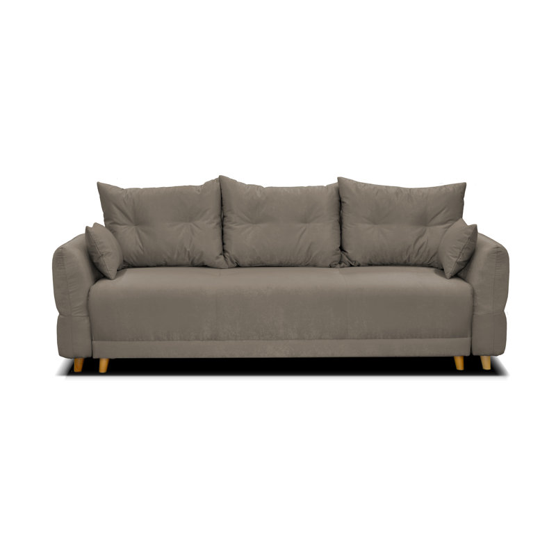 3 Seater Sleeper, Brown