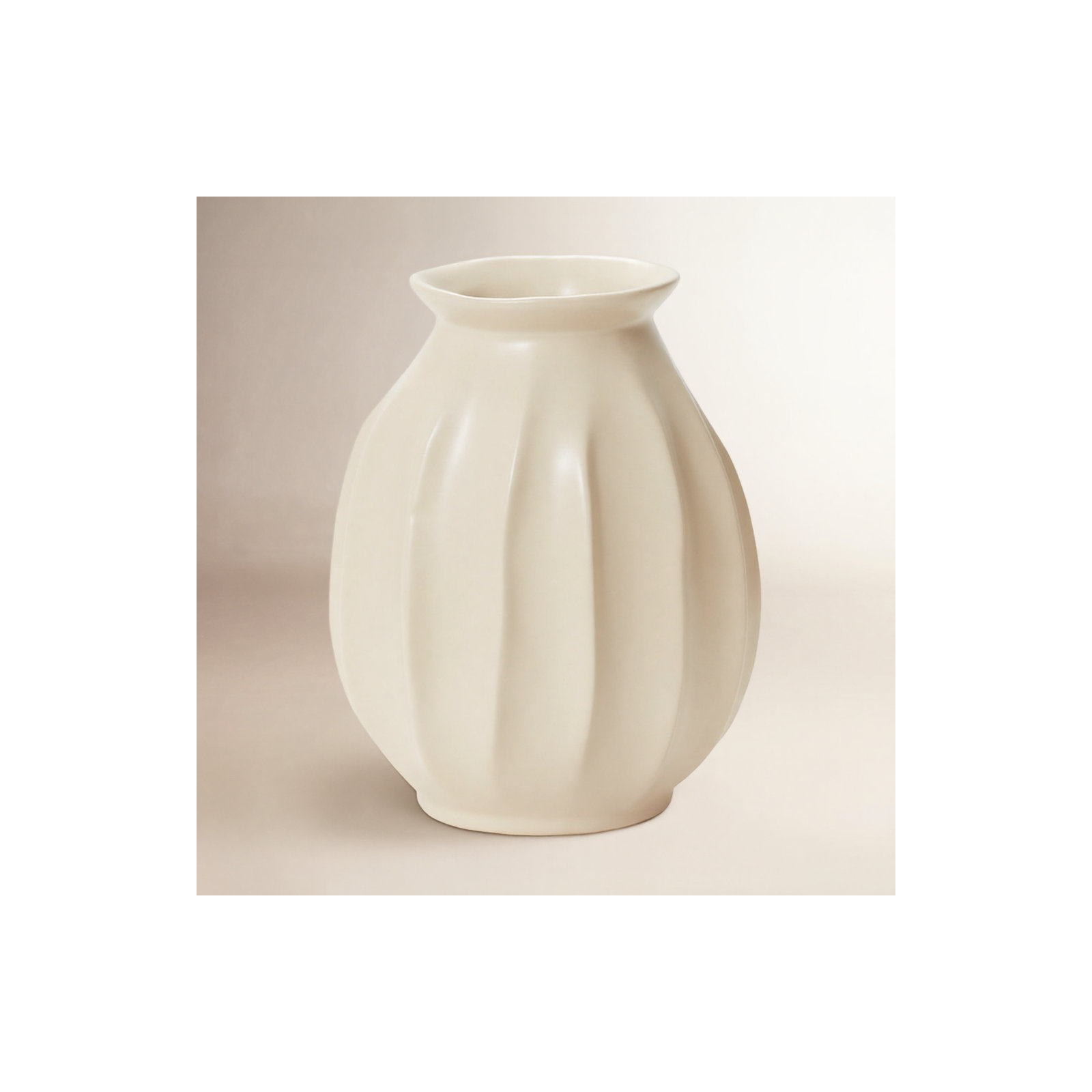 Ackerman Handmade Ceramic Table Vase, 9.25" H x 7" W x 7" D