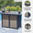 Lolley Outdoor Bar Table With Fire Pit