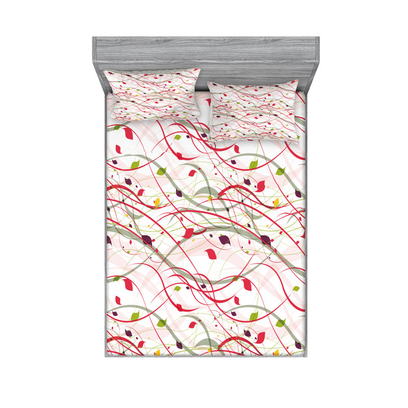 Microfiber Abstract, Queen Pillowcase