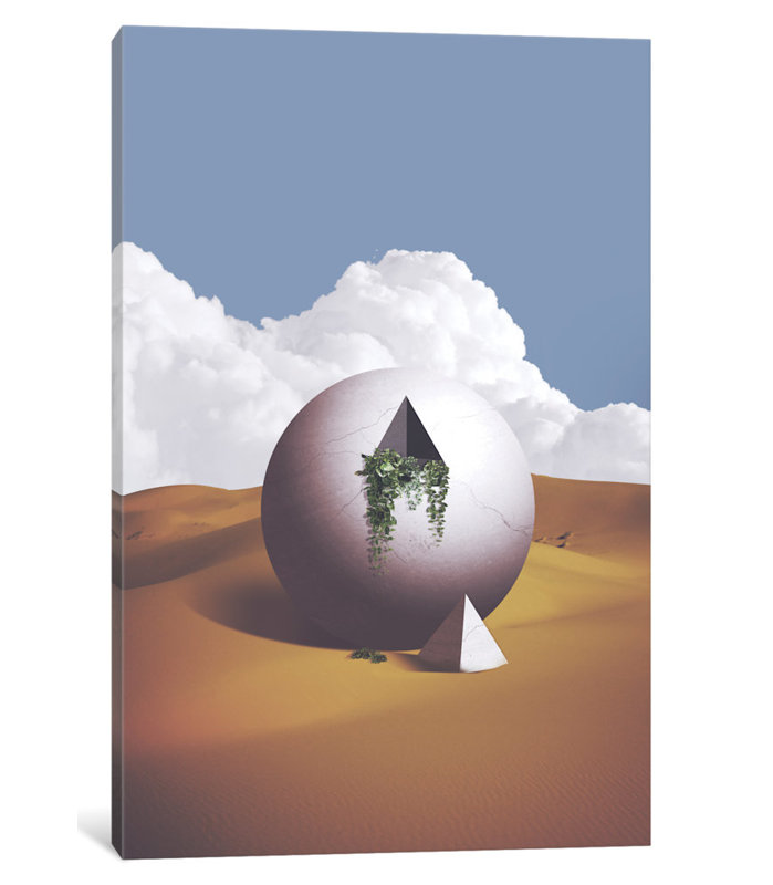 « space », reproduction d’impression sur toile, H 26 po x l 18 po x P 1,5 po, Pas de tapis, Toile tendue