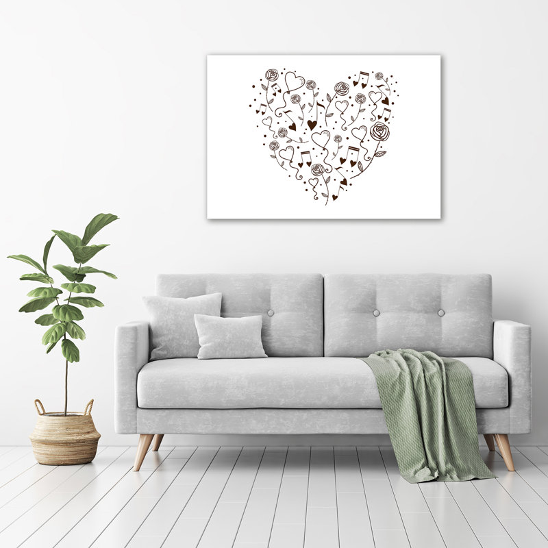 Heart - Wrapped Canvas Print