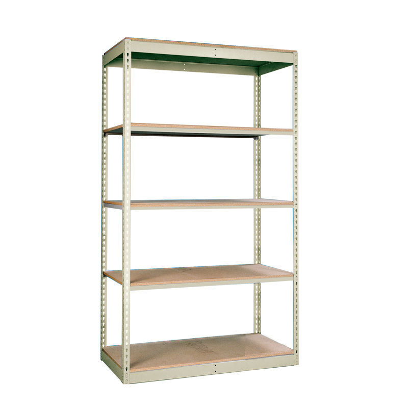 Étagère à rivets simple 5 trous Rivetwell, L 48 po x P 18 po x H 84 po