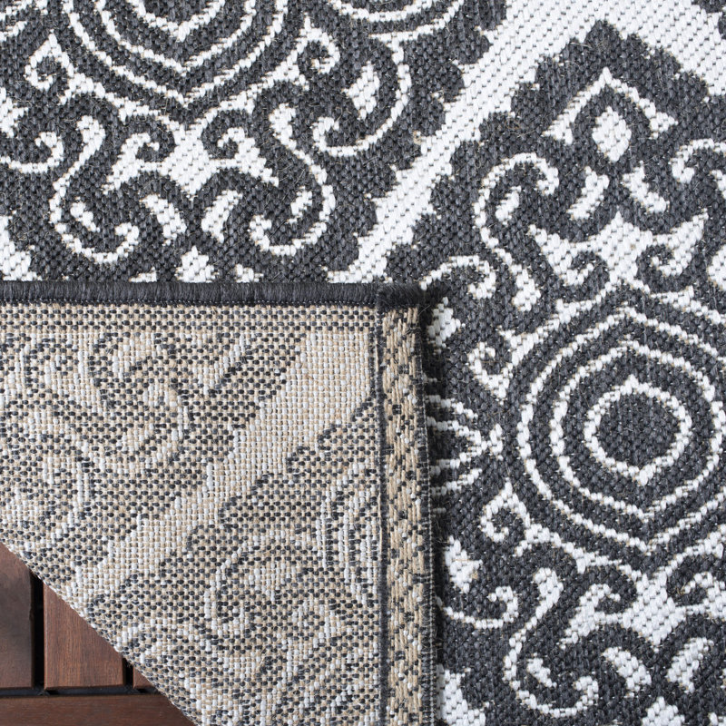 Adler Performance Oriental Indoor/Outdoor Area Rug, Rectangle 2'2" x 4'