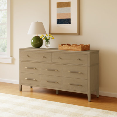Honey 8 - Drawer Double Dresser