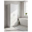 Armoire de rangement multifonctionnelle multifonctionnelle Modex blanche avec tablettes réglables et portes à fermeture en douceur-582634804