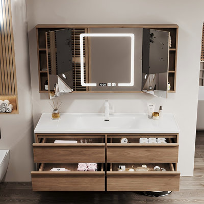 Meuble-lavabo de salle de bain 47,24 po