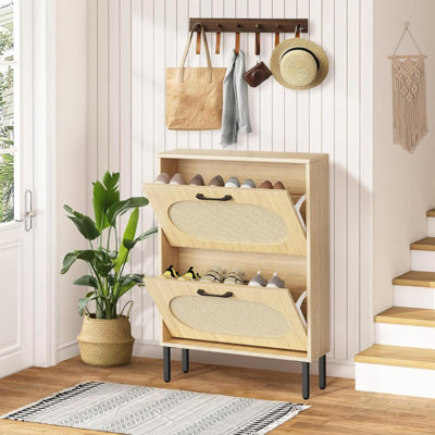 Meuble de rangement 10 paires de chaussures