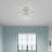 Slifer Crystal Flush Mount