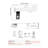 Bidet Attachment for Toilet 0.3" Thin Dual Nozzles Adjustable Pressure