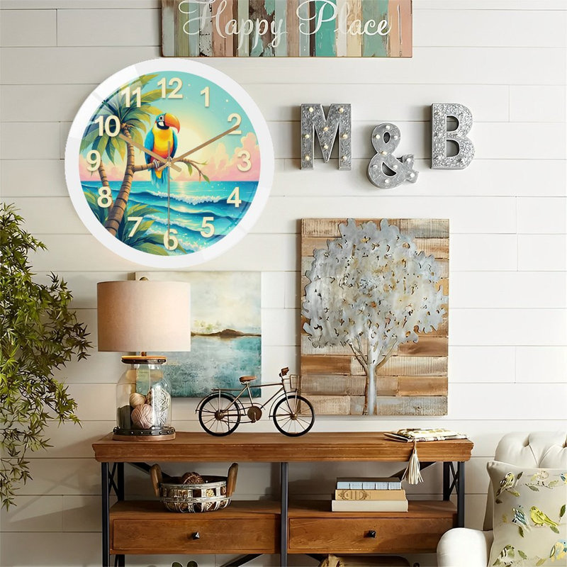 Horloge murale 12 po
