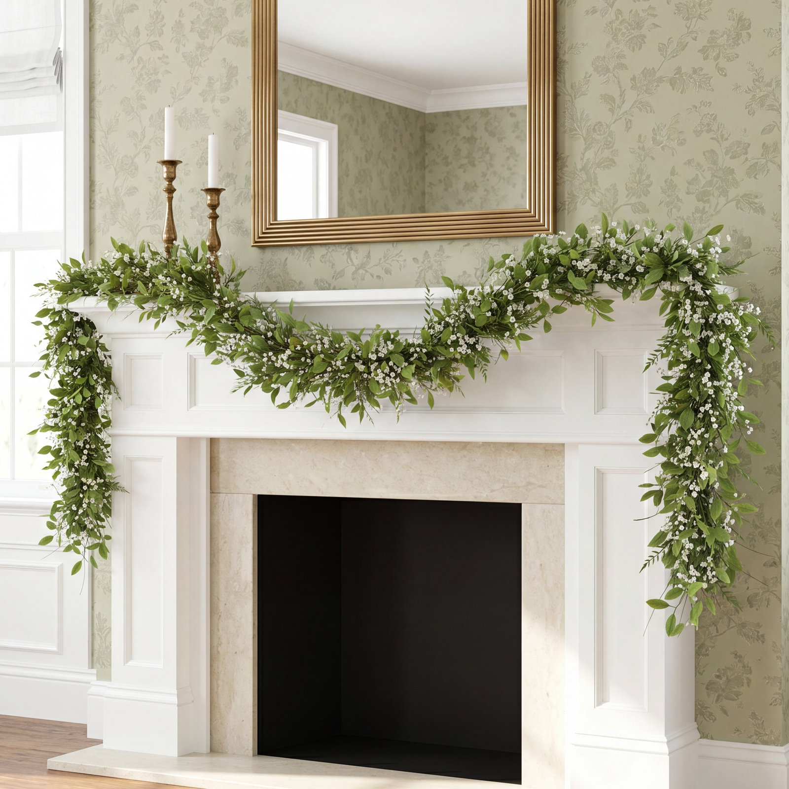 60.75'' in. Faux Berry Garland