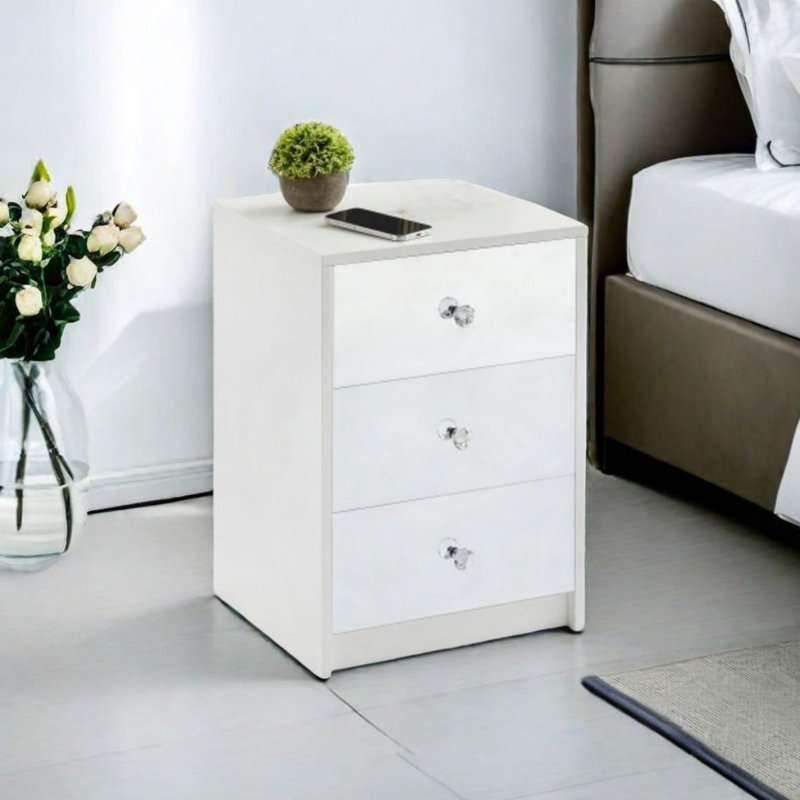 Khaleal 18.1'' W Particle Board Nightstand