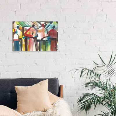 Family Gathering by Stacey Brown - Wrapped Canvas Print