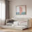 Upholstered Daybed With Trundle And Wood Slat-154159946