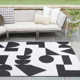 Vela Black Indoor/Outdoor Rug