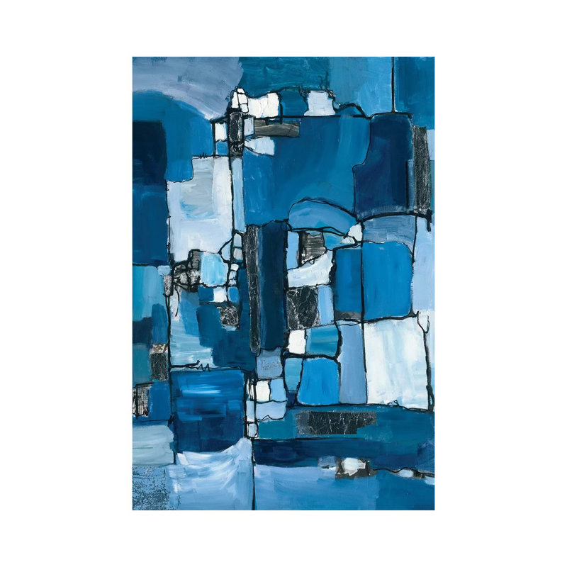 Reflections par Leah Nadeau - Toile tendue, estampe numérique sur toile tendue, H 26 po x l 18 po x 1,5 po
