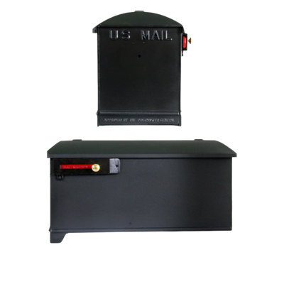 Cast Aluminum Post Mounted Mailbox