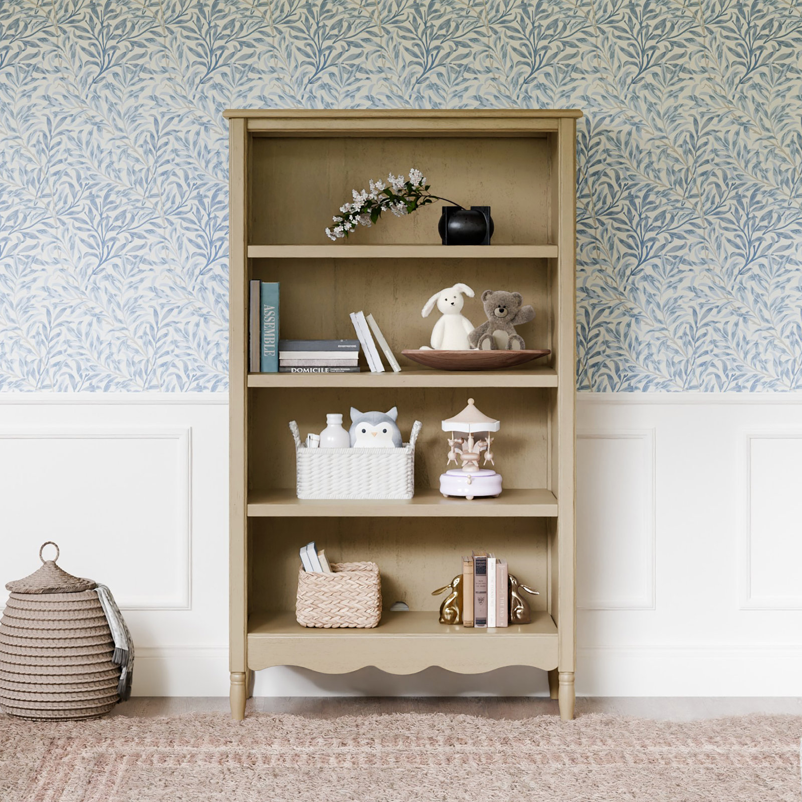 Liberty Bookcase, Washed Pine
