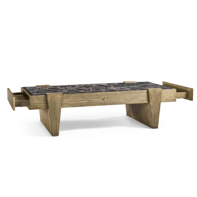 Echo Canyon Marble Rectangular Cocktail Table