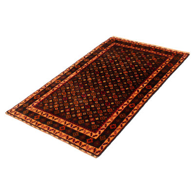 Teimani Black Rug 4'5" x 7'5"