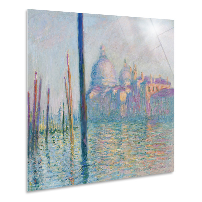 Claude Monet - No Frame Painting, Plastic/Acrylic, 70cm H x 70cm W