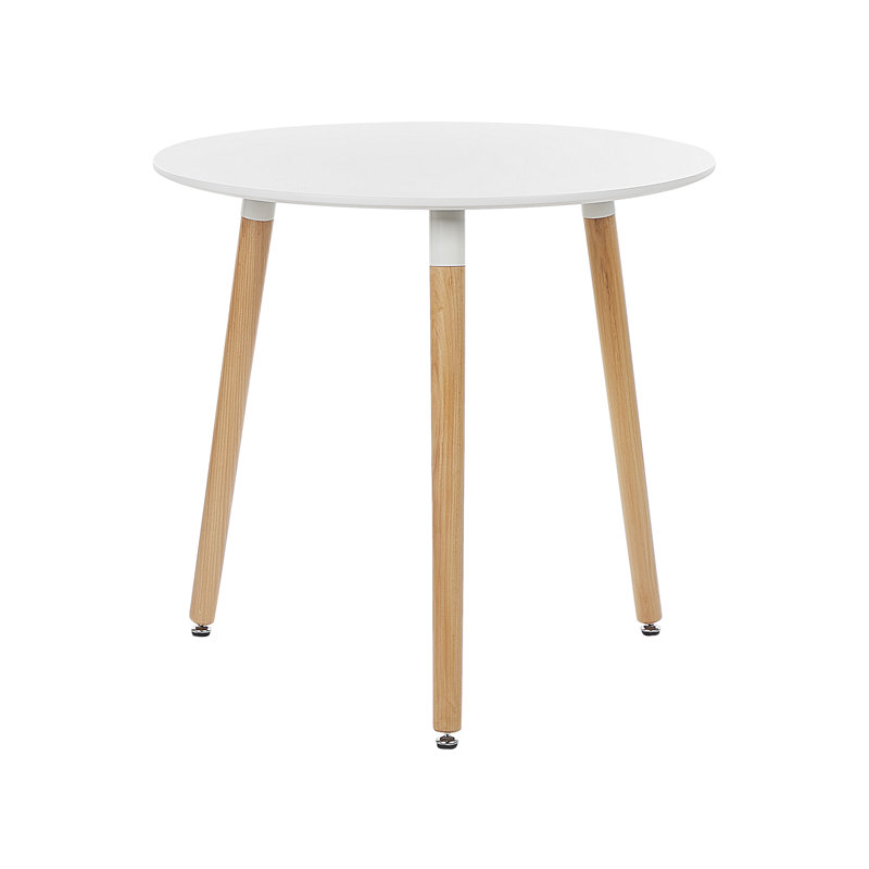 Mcallier Round Solid Wood Base Dining Table