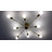 Lorise 8 - Light Iron Dimmable Sputnik Sphere Chandelier-711646109