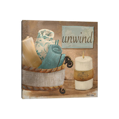 Unwind by Hakimipour-Ritter - Wrapped Canvas Painting