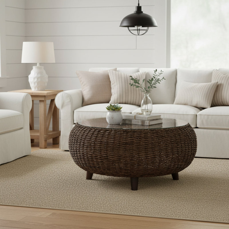 Table basse Anissa, Noyer