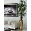 Lady Faux Palm Tree in Metal Planter-1347869576-1347869579