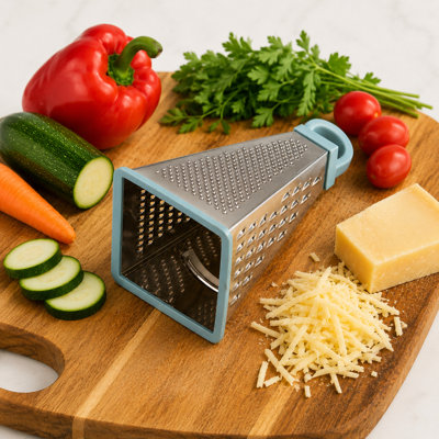 BergHOFF Leo Balance 4-sided Pyramid Grater, Slate