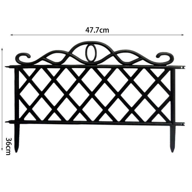 Alyzah 47.7cm H x 39cm W Plastic Lawn Edging