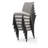 Layden All-Weather Wicker Outdoor Armless Dining Chairs with Performance Fabric Cushions