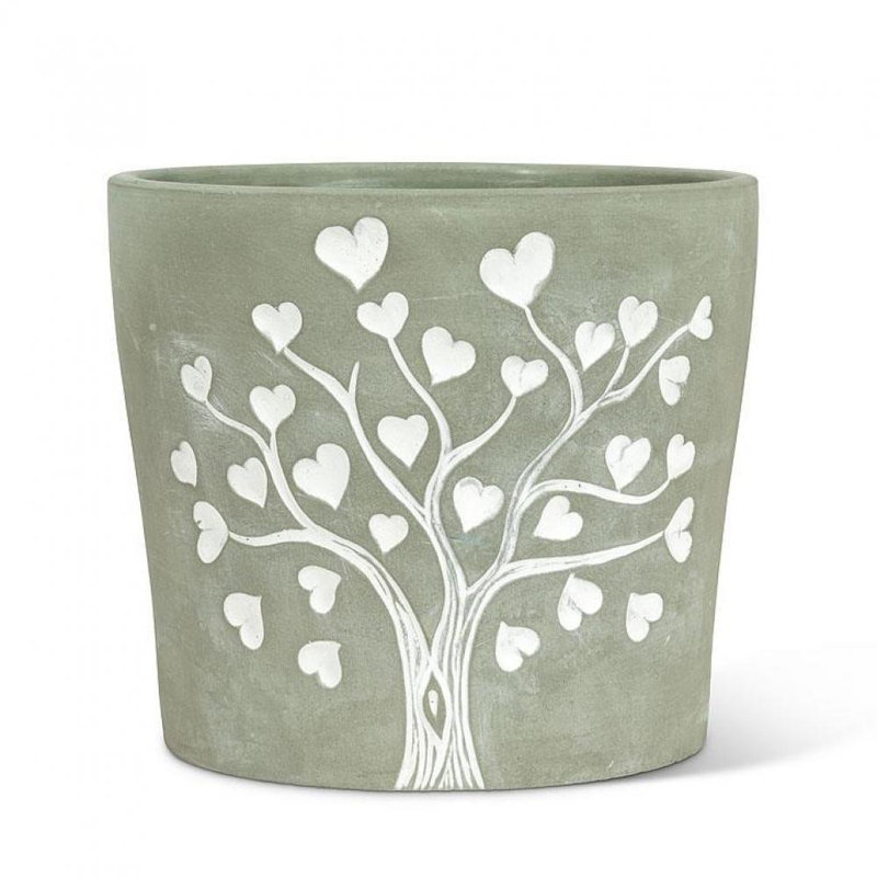 Breyner Cachepot, 6" H x 6.5" W x 6.5" D