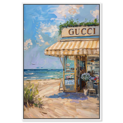 By the Sea Store Canvas Monet Coastal by