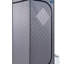 Full Size Portable Grey Steam Sauna Tent–Personal Home Spa, With Steam Generator, Remote Control, Foldable Chair, Timer And PVC Pipe Connector Easy To Install.Fast Heating, With FCC Certification