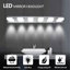 Luminaire de miroir de meuble-lavabo moderne à 6 lumières DEL pour salles de bain et tables de maquillage-339750327-339750326