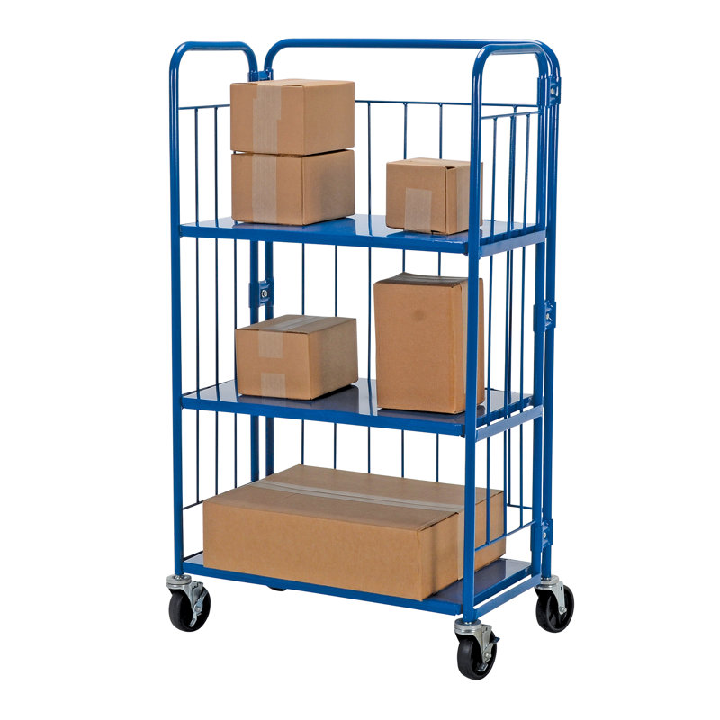 Chariot-classeur à plateforme emboîtable
