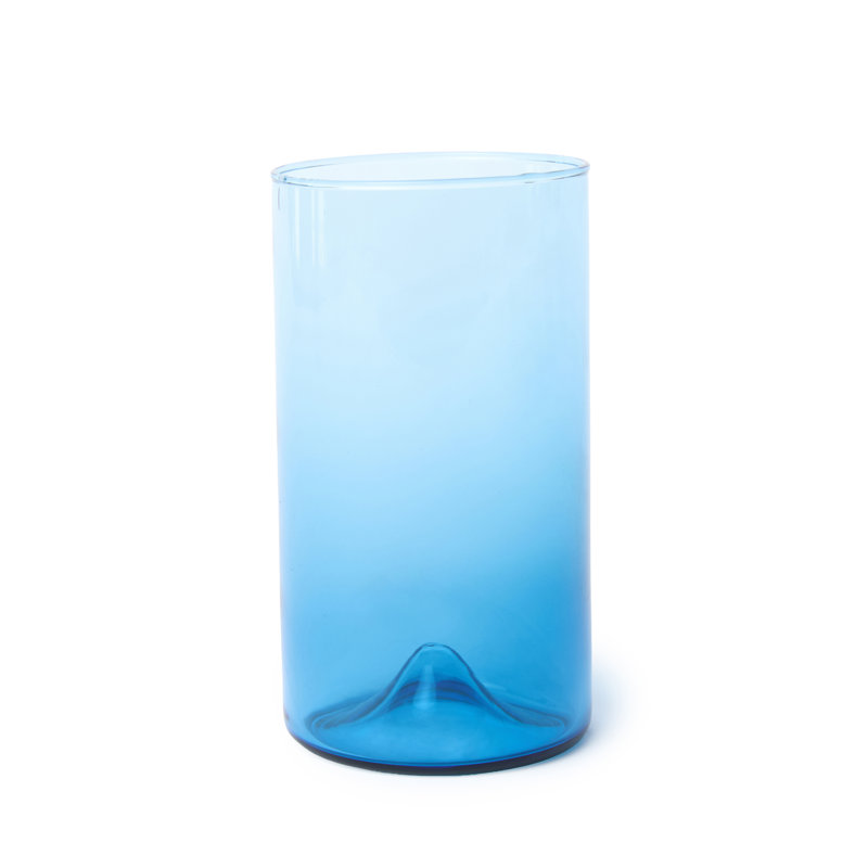 Glass Highball Glass, Blue