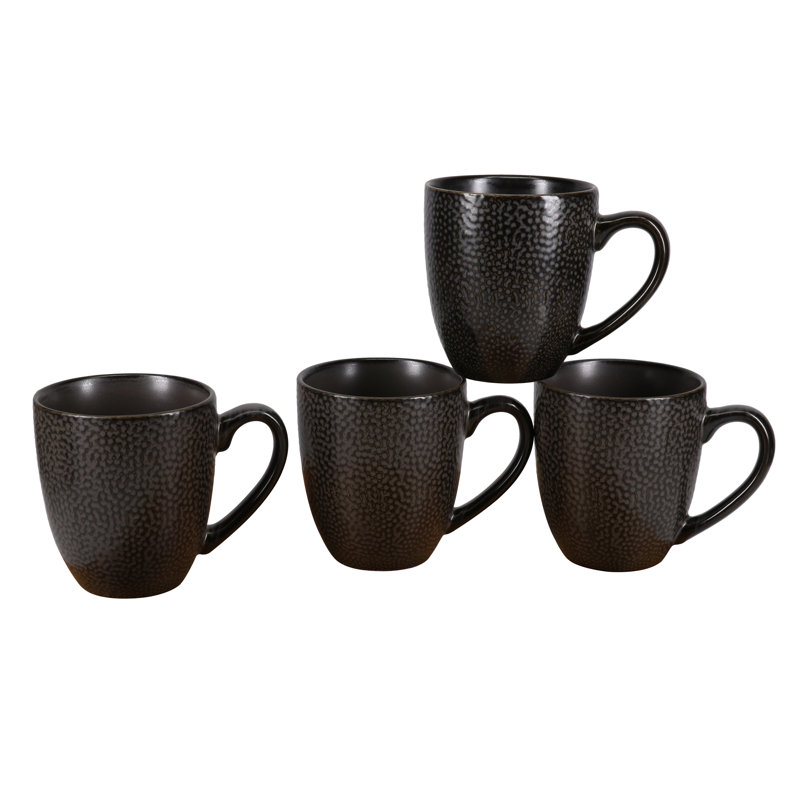 BIA Cordon Bleu Serene 12oz Mugs, Black