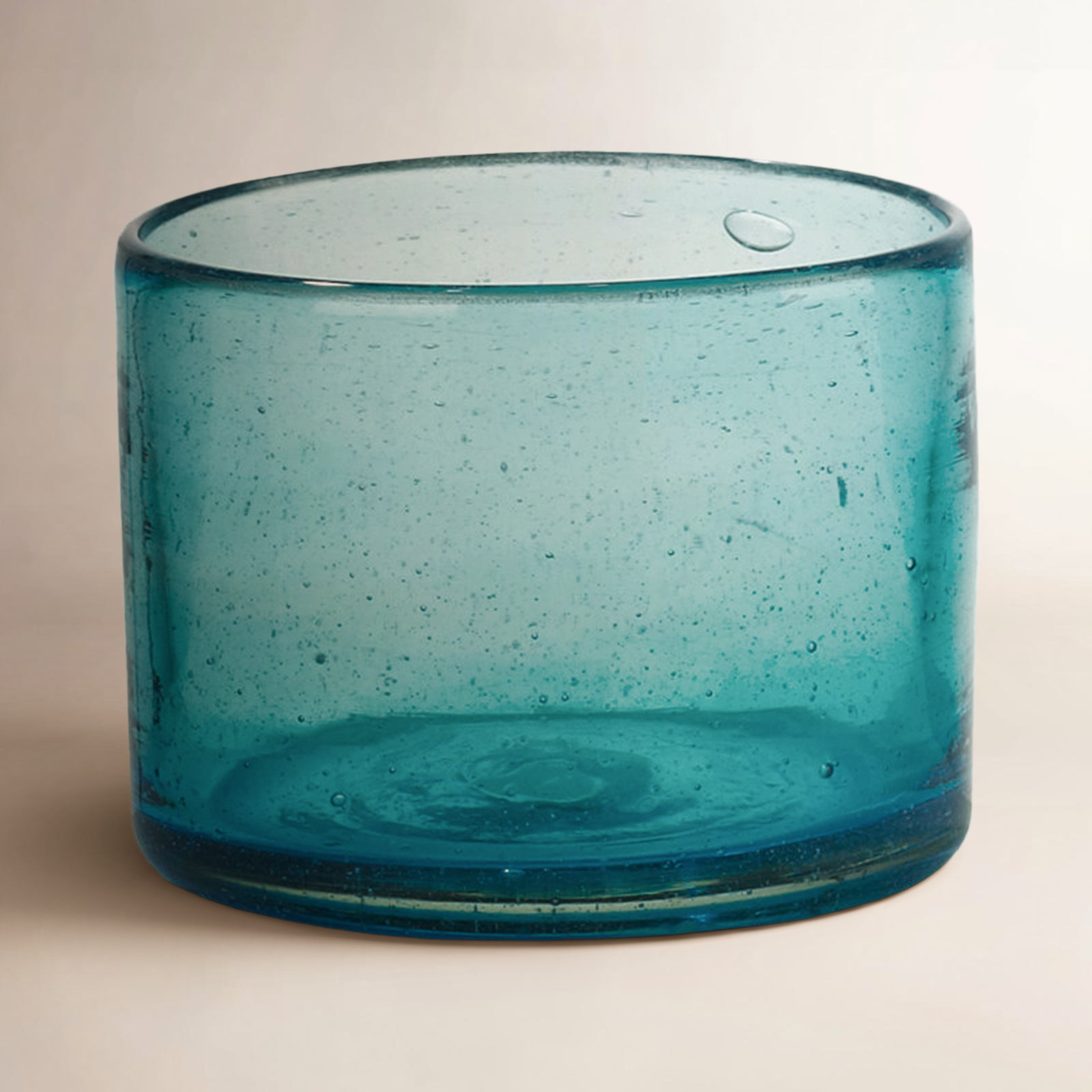 Quin 3.1'' Glass Table Vase, Aqua