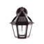 Polaris Solar Wall Light- Black