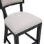 Tabourets de comptoir revêtus de tissu Netzer-1876377188