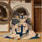 Washable Simplified nautical elements Nautical Area Rug-473611237