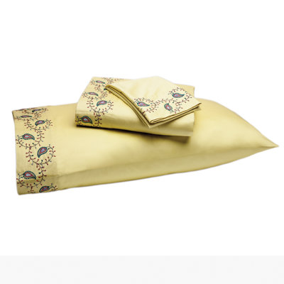 Iman Home 100% Cotton Paisley Sheet Set